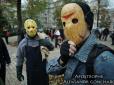 Напередодні Хеллоуїна у Києві пройшов парад зомбі (фото)
