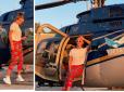 Зірковий голівудський актор прокатав свою українську подружку на вертольоті над Києвом