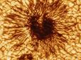 Більша, аніж Земля! Найбільший телескоп у світі зробив неймовірне фото плями на Сонці