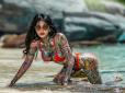 Мешканка Таїланду вкрила татуюваннями 98% тіла - тепер її вигляд вражає всіх (фото)
