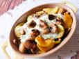 Смажені кабачки з грибами і вершковим соусом - рецепт найсмачнішої осінньої вечері за 15 хвилин