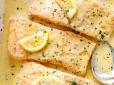 Смачна вечеря нашвидкуруч: Рецепт запеченого рибного філе з лимонним соусом