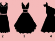 Жіночий психологічний тест: Визначити характер по одягу? Легко! Просто виберіть сукню