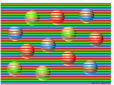Оптична ілюзія, яка обдурила всіх! Якого кольору кульки на картинці?